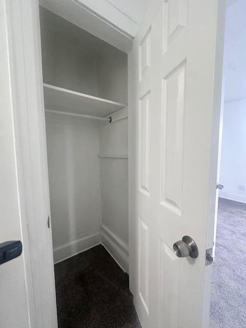 view of closet