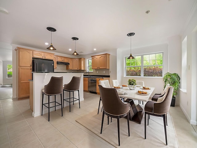 25 Fairways Dr Unit 1, Middletown, NY 10940 - dining space featuring recessed lighting and light tile patterned floors