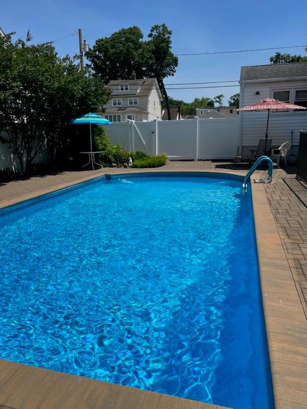724 Thrush Ave, West Hempstead, NY 11552 - view of pool featuring a fenced backyard