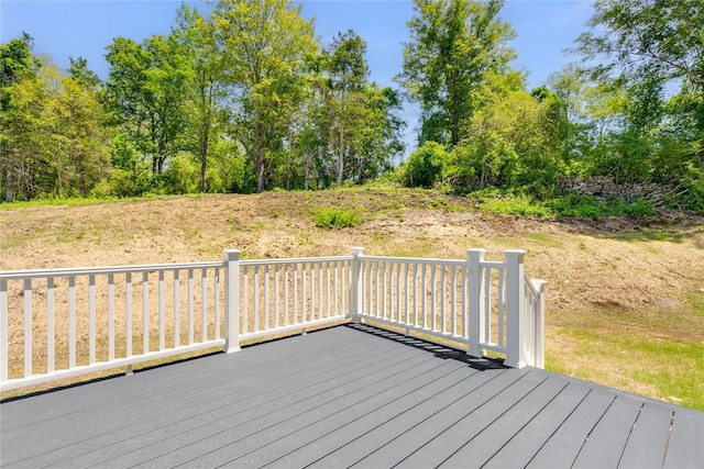 view of deck