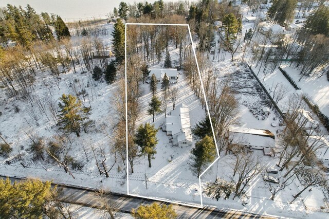 380 Fraser Rd, Kiamesha Lake, NY 12751 - view of snowy aerial view