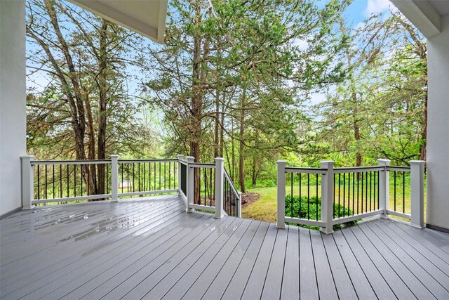 view of deck