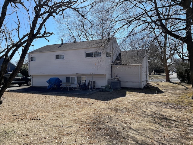 exterior space with central AC unit