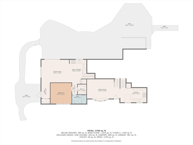 view of layout