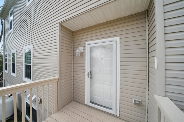 view of property entrance