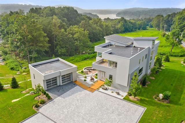 68 Root Ave, Carmel, NY 10509 - view of subject property featuring a forest and a mountainous background