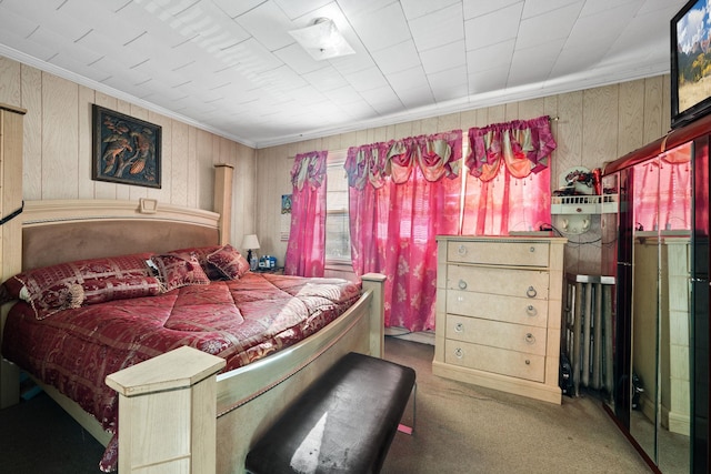 bedroom featuring carpet flooring