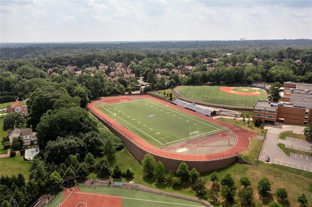 bird's eye view