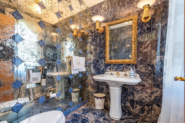 bathroom featuring toilet
