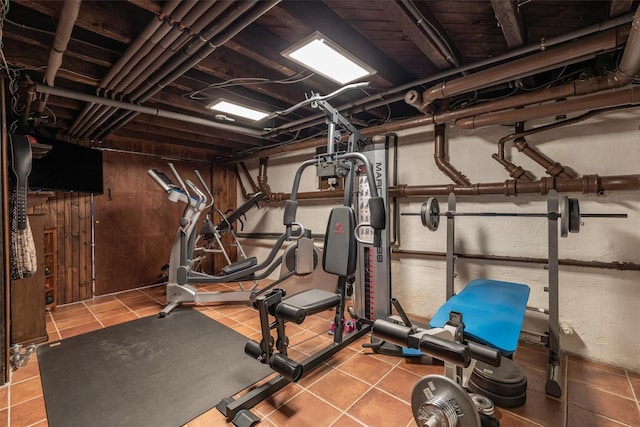 view of workout room