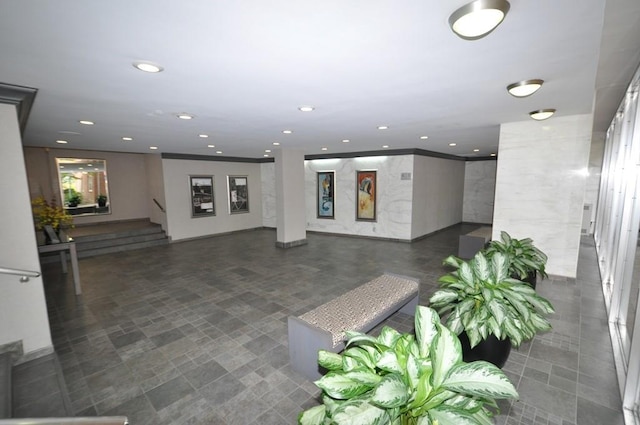 view of community lobby