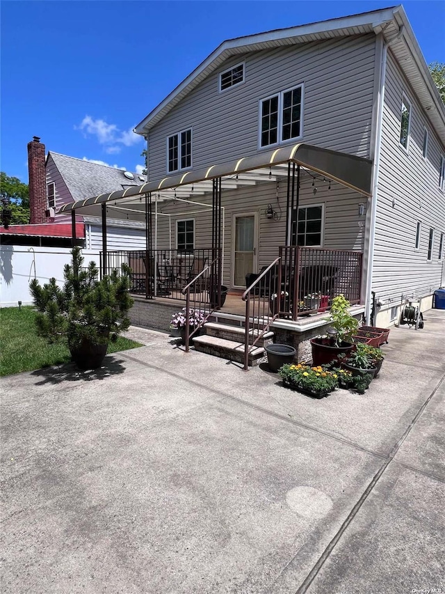 view of back of house