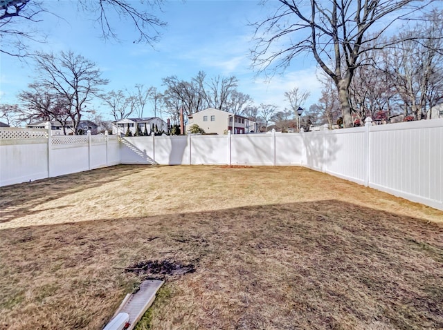 1 Charter Ln, Smithtown, NY 11787 - view of yard featuring a residential view and a fenced backyard