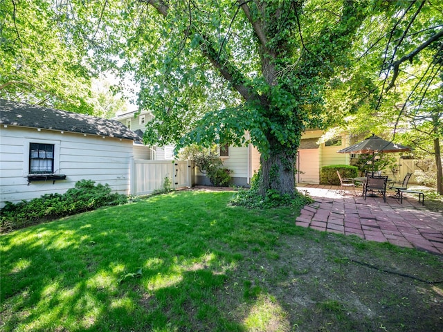 679 Saint Lukes Pl, Baldwin, NY 11510 - view of yard featuring a patio