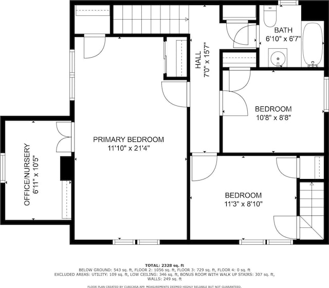 679 Saint Lukes Pl, Baldwin, NY 11510 - floor plan / room layout