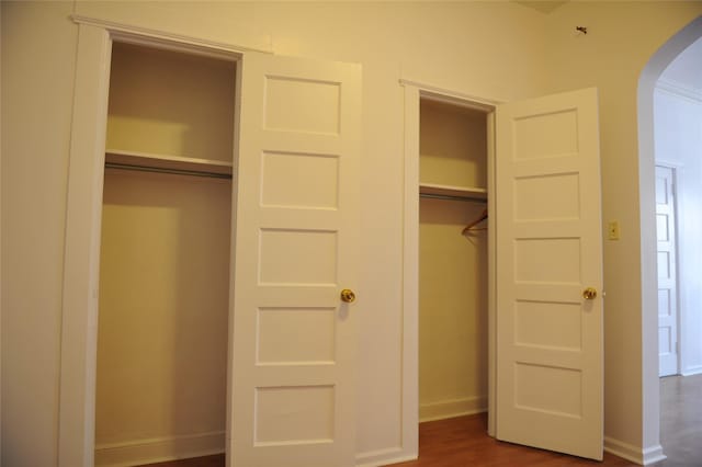 view of closet