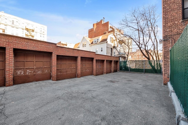 3636 Greystone Ave Unit 6M, Bronx, NY 10463 - garage with fence
