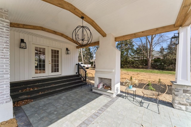 view of patio / terrace with french doors