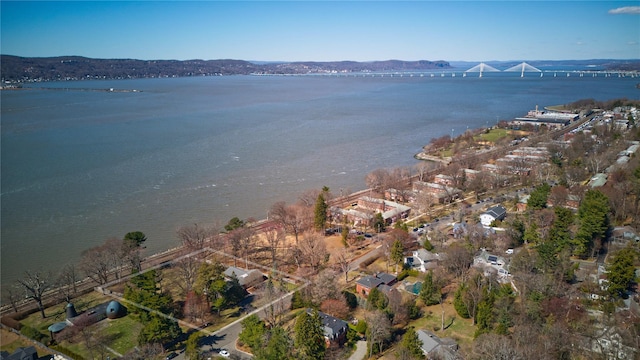30 Half Moon Ln, Irvington, NY 10533 - aerial view with a water view