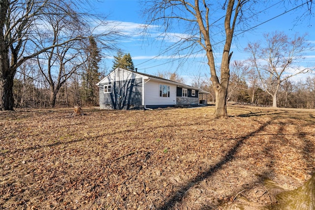 view of property exterior