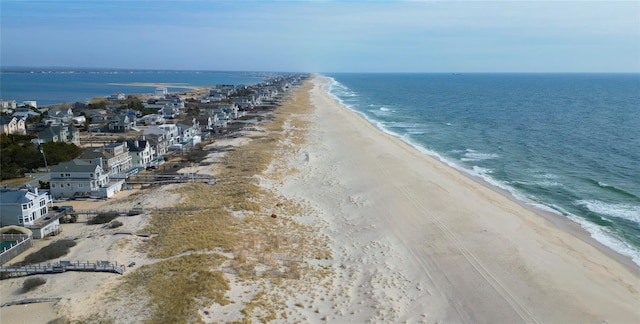 water view featuring a view of the beach