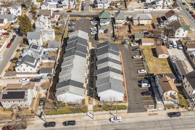 bird's eye view featuring a residential view