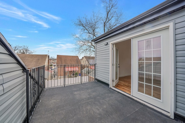 139-19 230th St, Laurelton, NY 11413 - view of patio / terrace with a residential view and a balcony