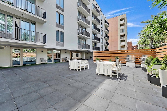 view of patio / terrace with outdoor dining area