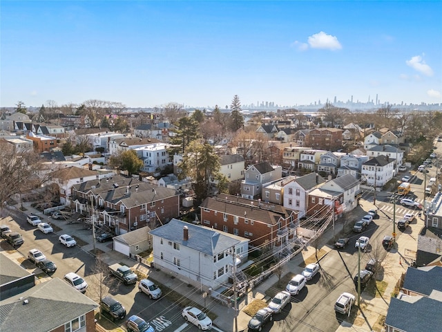 birds eye view of property featuring a residential view