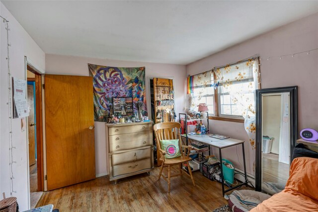 101 Grissom Way, Hauppauge, NY 11788 - office area featuring wood finished floors