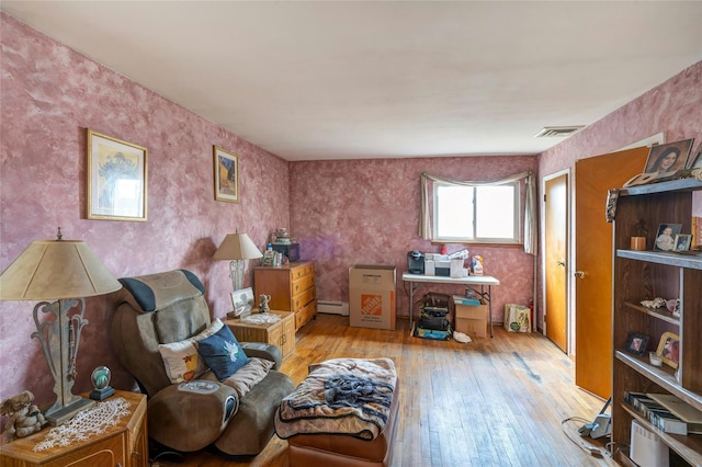 101 Grissom Way, Hauppauge, NY 11788 - interior space with wood-type flooring and visible vents