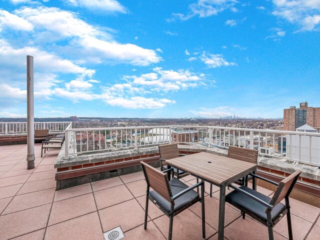 10740 Queens Blvd Pha, Pha, Forest Hills, NY 11375 - view of patio featuring outdoor dining space