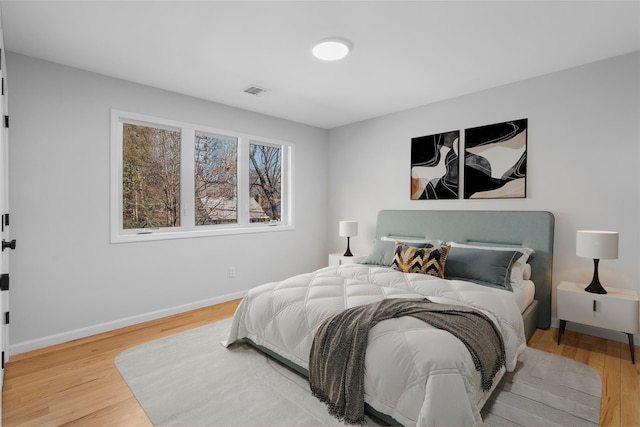 250 Blauvelt Rd, Pearl River, NY 10965 - bedroom featuring wood finished floors, visible vents, and baseboards