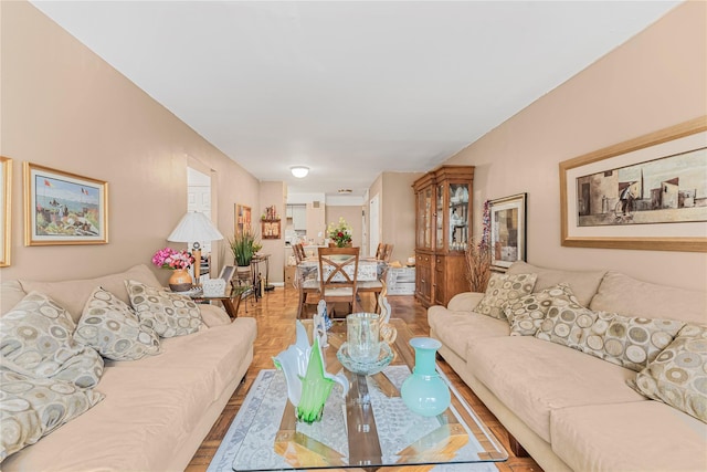 view of living room