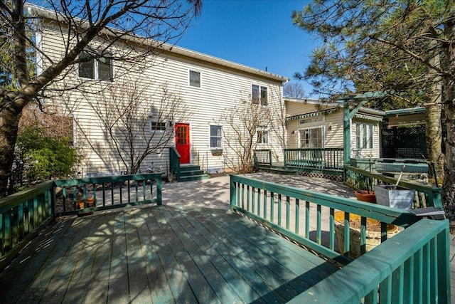 69 Leber Rd, Blauvelt, NY 10913 - deck featuring entry steps