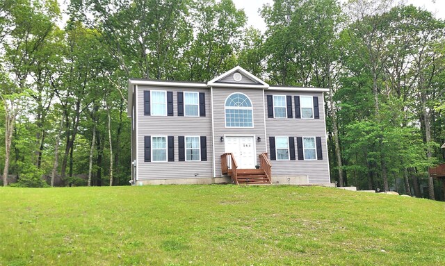 164 Lake Shore Dr E, Rock Hill, NY 12775 - colonial house with a front yard