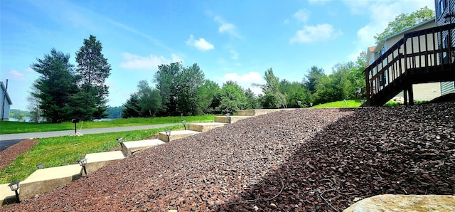 164 Lake Shore Dr E, Rock Hill, NY 12775 - view of green lawn featuring stairs