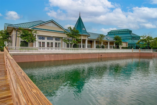 property view of water