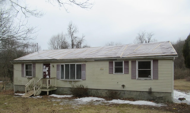 view of ranch-style house