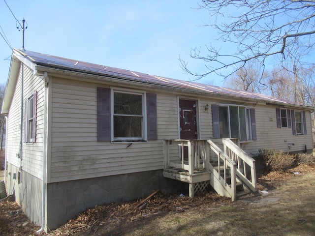 view of front of house