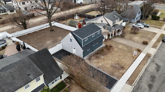 12 Meridian Rd, Levittown, NY 11756 - drone / aerial view featuring a residential view