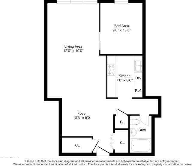 333 Bronx River Rd Unit 123, Yonkers, NY 10704 - home floor plan