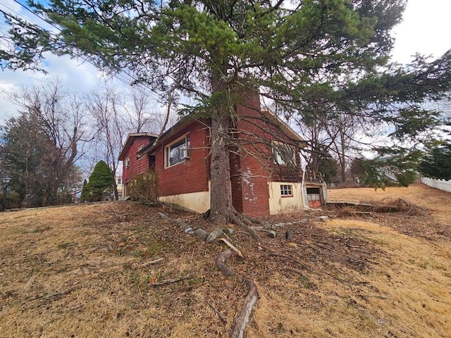 view of home's exterior