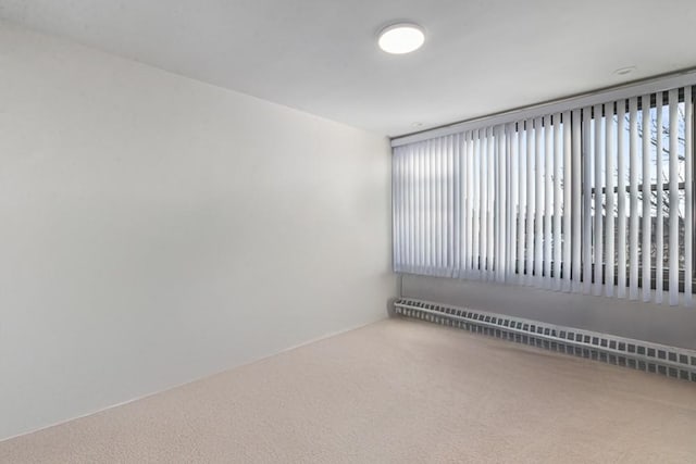 carpeted spare room with a wealth of natural light