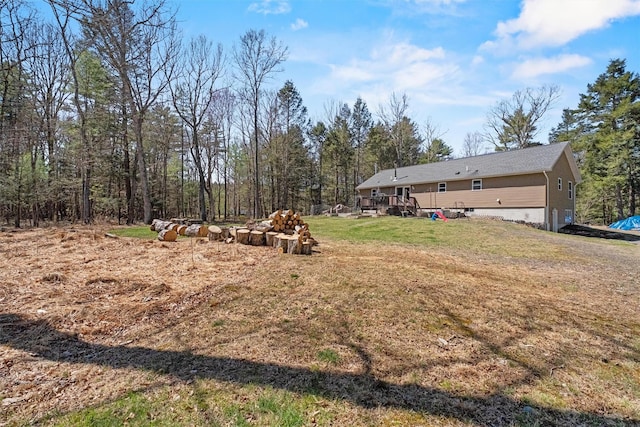 view of yard