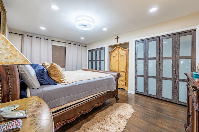3125 Spencer Dr, Bronx, NY 10465 - bedroom with recessed lighting and wood finished floors