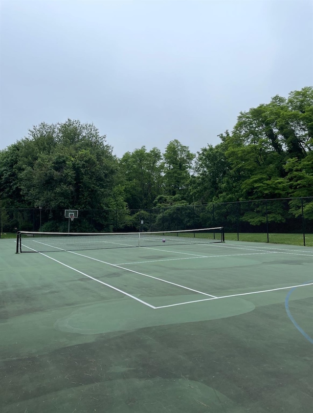 109 Glen Way, Syosset, NY 11791 - view of tennis court featuring community basketball court