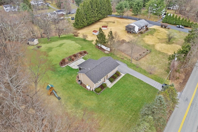 drone / aerial view