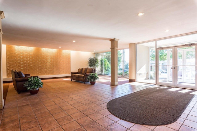 view of common area