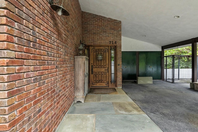 714 Ladd Rd, Bronx, NY 10471 - property entrance featuring a gate